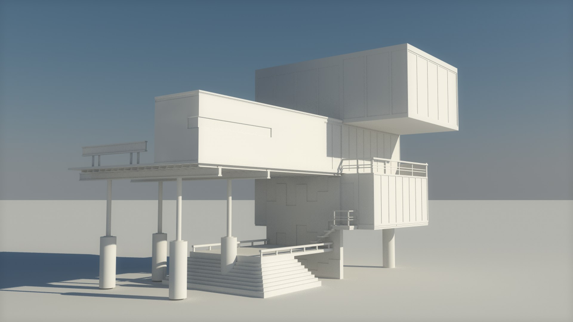 3d building model