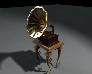 gramophone antique 3ds