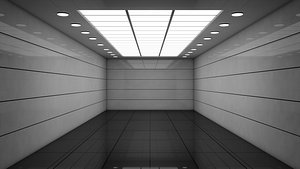 Sci Fi Room 3D model