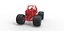 Monster truck base Scale 1 to 25