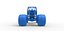 Monster truck base Scale 1 to 25