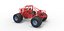Monster truck base Scale 1 to 25
