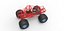 Monster truck base Scale 1 to 25