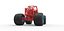 Monster truck base Scale 1 to 25
