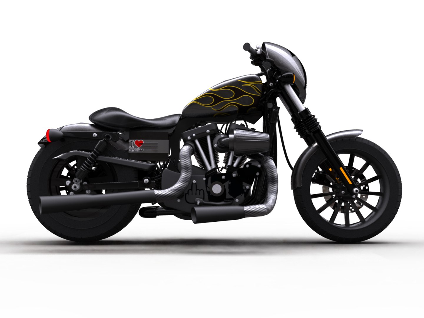 Max Harley Davidson Chopper