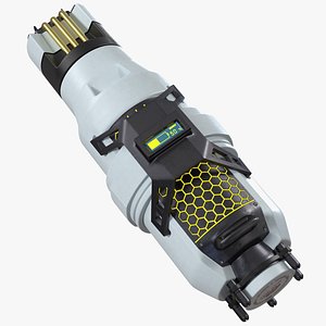 Futuristic Sci Fi Fuel Cell