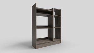 3D Bookcase N18 model