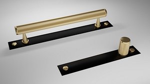 cabinet handles 3D model