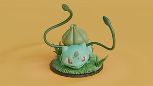 3D Printable Bulbausor Pokemon 3D model