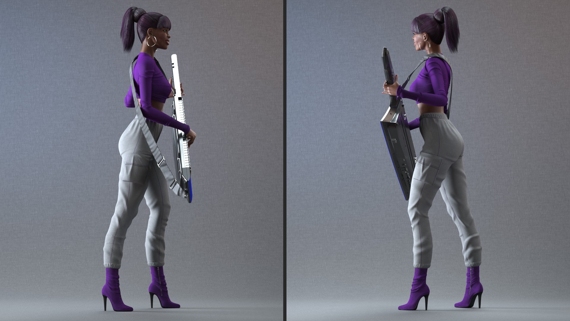 Woman with Keytar 3D https://p.turbosquid.com/ts-thumb/7K/FceYIW/4g/womanwithkeytarvray3dmodel009/jpg/1631751879/1920x1080/fit_q87/614d85ecaf727e8529c04e7d7a8bc0145324f775/womanwithkeytarvray3dmodel009.jpg