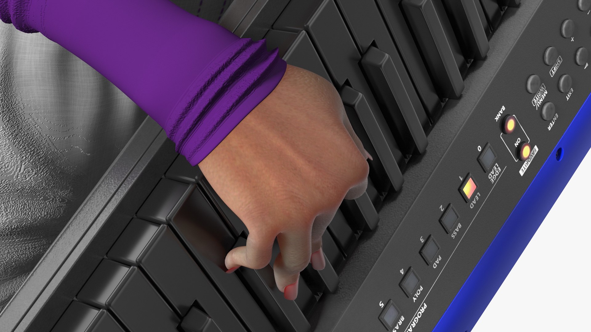 Woman with Keytar 3D https://p.turbosquid.com/ts-thumb/7K/FceYIW/qm/womanwithkeytarvray3dmodel016/jpg/1631751901/1920x1080/fit_q87/37b405e07d551f955c42299483a75e6e144ab43a/womanwithkeytarvray3dmodel016.jpg