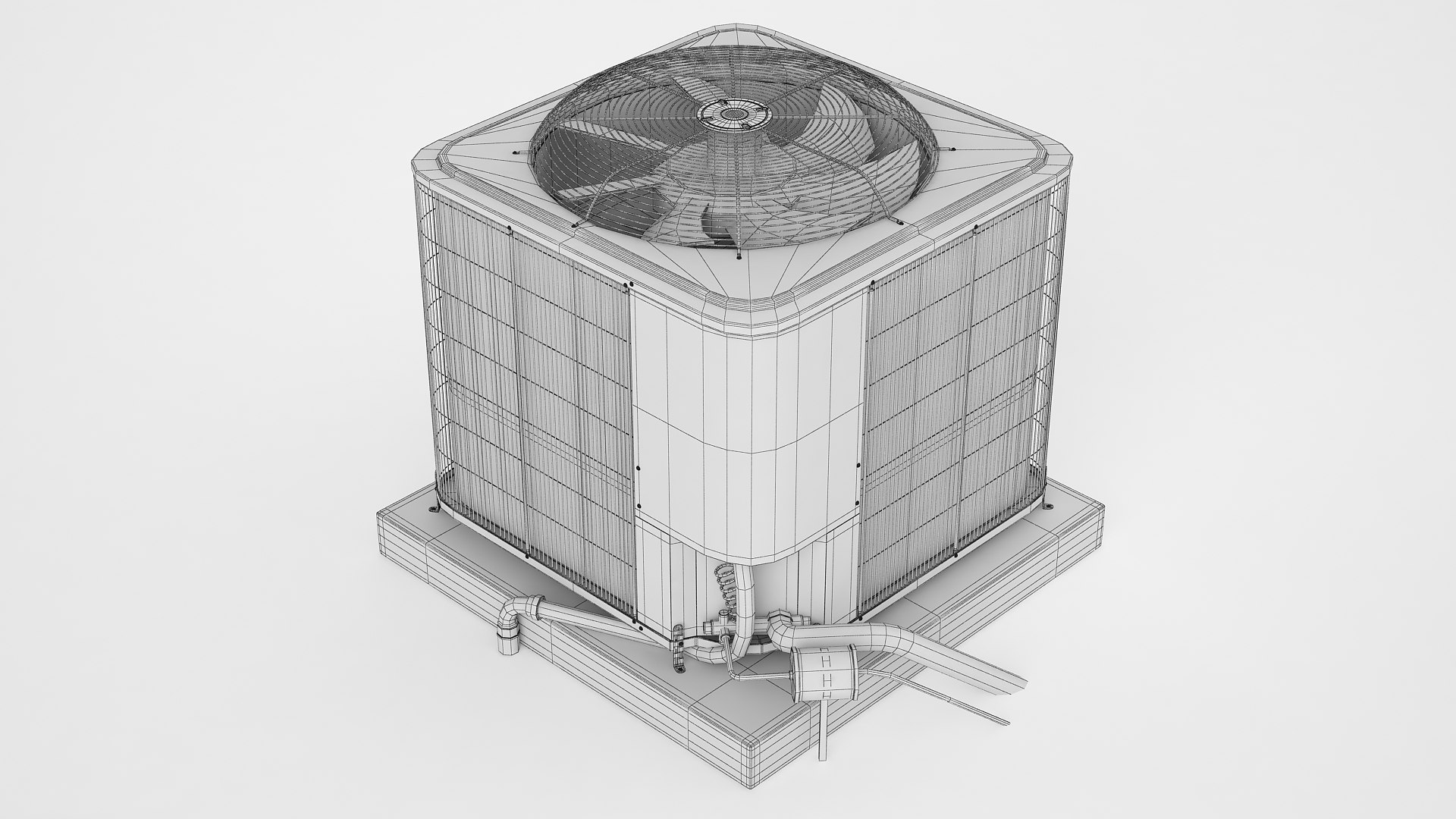 Air Conditioner Condenser 3D - TurboSquid 1565068