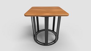 Square Table N86 3D model