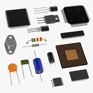 electronic parts 3ds