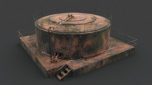 Rusted liquid storage