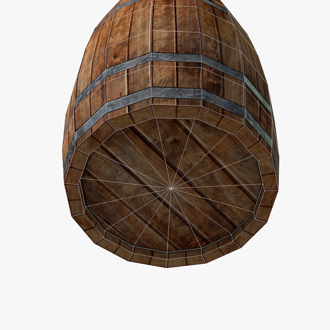 3D Realistic Barrel Model - TurboSquid 1213425