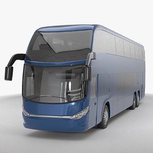 3D Generic Bus 01 model