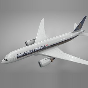 boeing 787 dreamliner singapore model