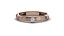 STL 3DM Print Ready Women Diamond Ring Lightweight Printable