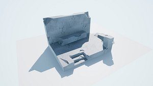 Destroyed Buildings Free low-Poly PBR