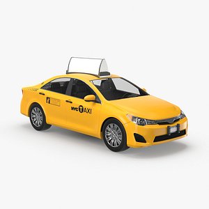 Modern New York City Taxi 03