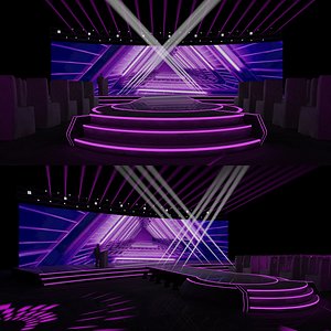 3D Stage truss Choreography event T station show concert