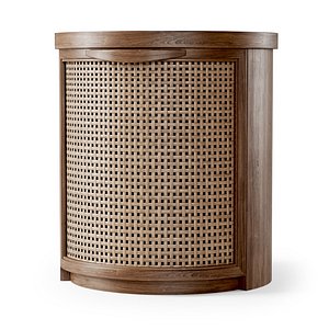 Wooden side table