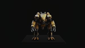 Sci Fi Characters and Weapons Low Poly Game Ready Asset Pack