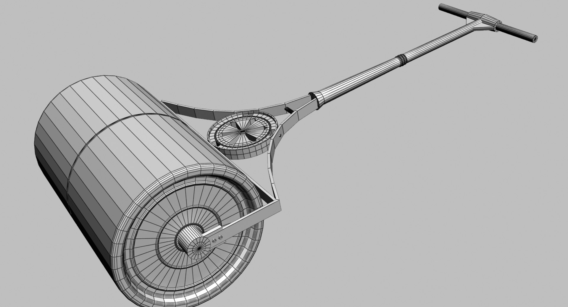 garden roller 3D model https://p.turbosquid.com/ts-thumb/7K/fTJ4rI/OD7A3vSl/wire_01/jpg/1520935933/1920x1080/fit_q87/e58db6b8e9b517998ddae10c2647eb6a7df626e7/wire_01.jpg