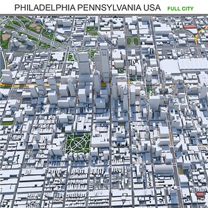 city area building 3D model