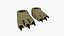 3D Slippers G02 Beige Dino Paw - Costume Character Design