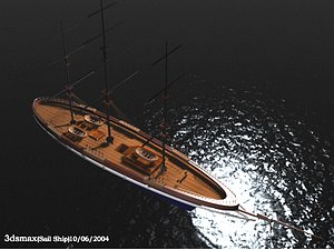 3d ship model