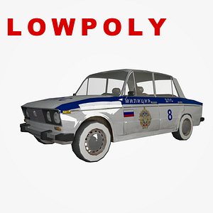 3d model of police normal