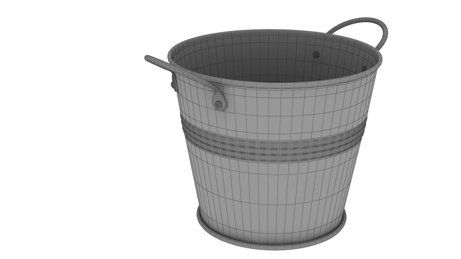 3D Metal Bucket 01 - TurboSquid 2056797