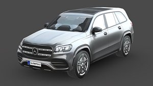 3D Mercedes-Benz GLS model