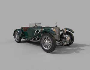 MERCEDES-BENZ SSK 1928 3D