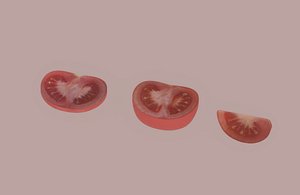 3D Tomato Slices