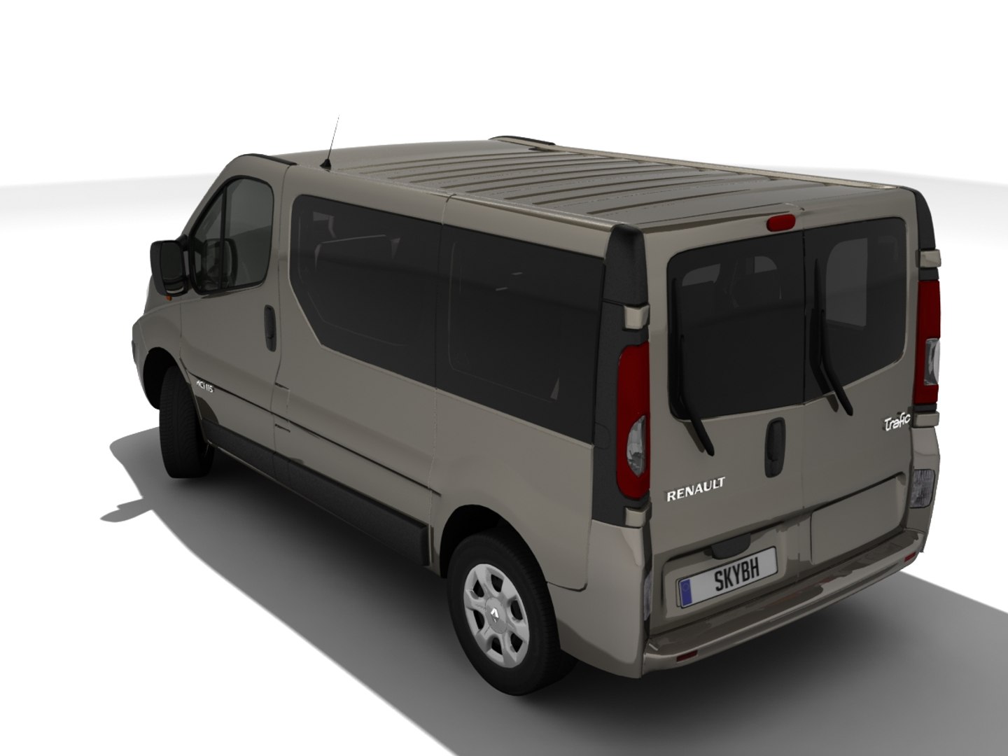 3D Renault Trafic II 2006 Passenger L1 model - TurboSquid 1847547