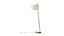 MILAN Linood E27 Wood Floor Lamp