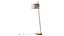MILAN Linood E27 Wood Floor Lamp