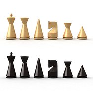 Modern Chess Pieces