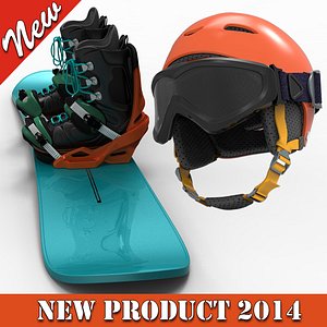 3d snow board helmet glass