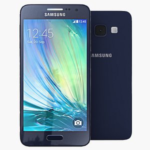 3d model samsung galaxy a3