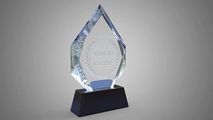 3D Crystal Award