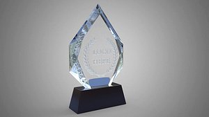 3D Crystal Award