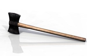 3ds double bit axe