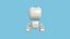 Cute Robot 01 - Rostos Brancos - Design de Personagens Moda