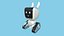 Cute Robot 01 - Rostos Brancos - Design de Personagens Moda