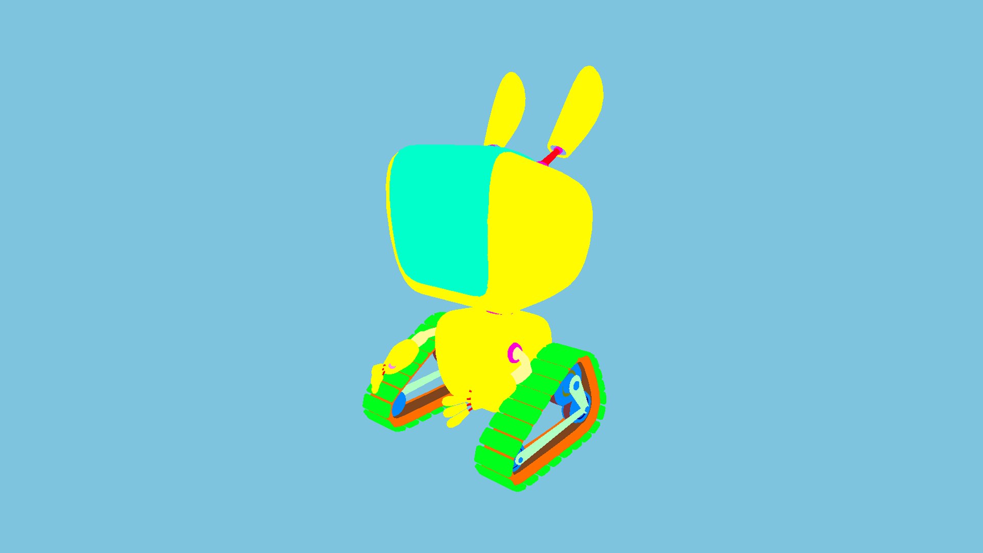 3D Cute Robot 01 - White Faces - Character Design Fashion model https://p.turbosquid.com/ts-thumb/7L/Fk6TxG/Lf/y6/png/1628204160/1920x1080/fit_q87/723f275f4628cbb6ff894c59959994911375540b/y6.jpg