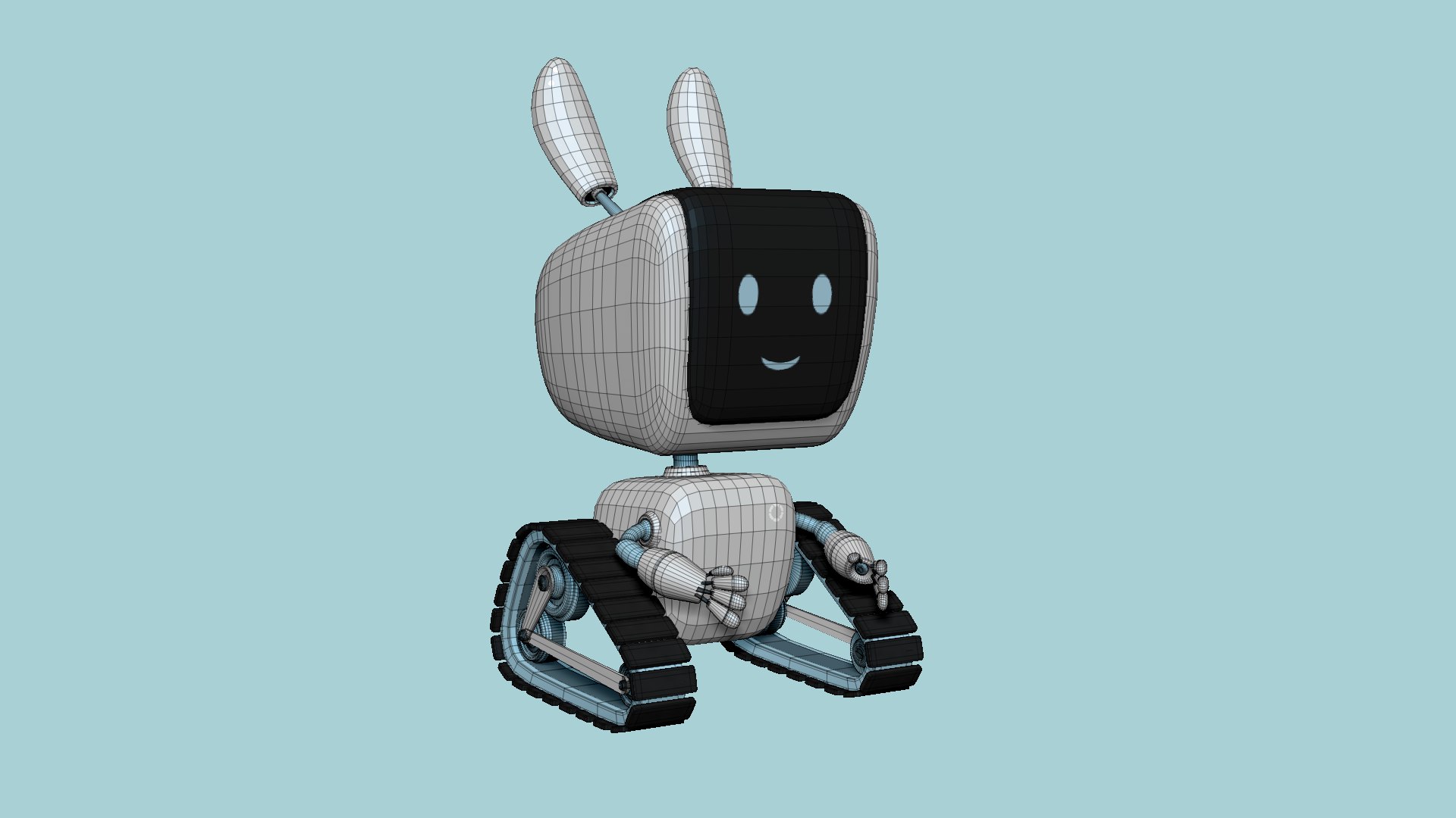 3D Cute Robot 01 - White Faces - Character Design Fashion model https://p.turbosquid.com/ts-thumb/7L/Fk6TxG/PC/r1wire/png/1628204177/1920x1080/fit_q87/b02a6dccfd5ddc2d24003bedf8d0a3c62826586f/r1wire.jpg